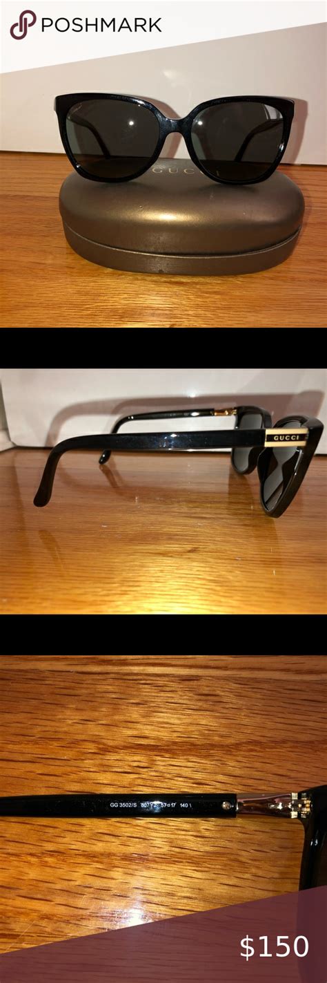 gg 3502/s gucci|Gucci Women's GG 3502/S Black/Grey Gradient One Size.